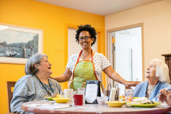 Senior Dining in a Family Atmosphere